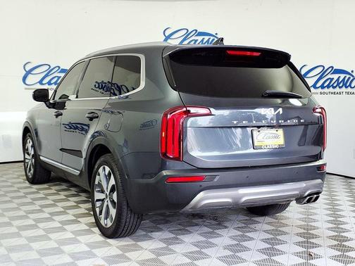 Gray 2022 Kia Telluride EX