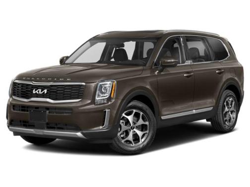 Gray 2022 Kia Telluride EX