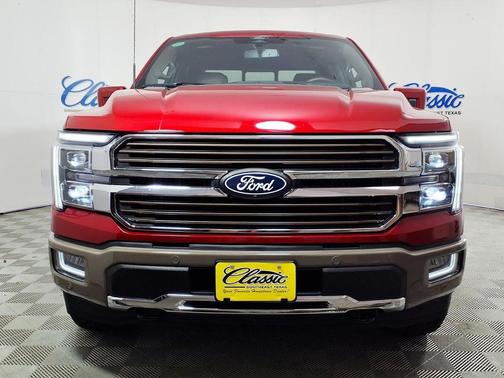 Rapid Red Metallic Tinted Clearcoat 2025 Ford F-150 King Ranch