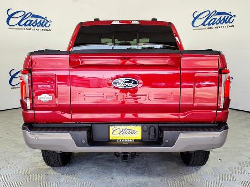 Red 2025 Ford F-150 King Ranch