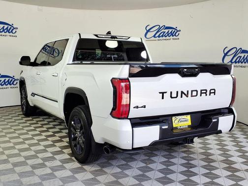 White 2023 Toyota Tundra Platinum