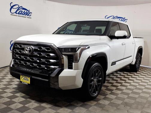 White 2023 Toyota Tundra Platinum