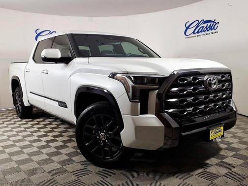 White 2023 Toyota Tundra Platinum