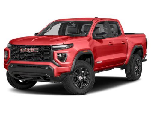 Red 2023 GMC Canyon Elevation