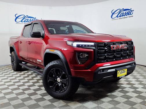 Red 2023 GMC Canyon Elevation