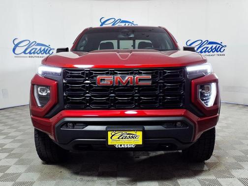 Red 2023 GMC Canyon Elevation