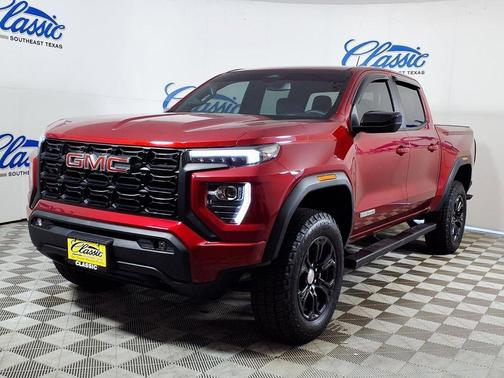 Red 2023 GMC Canyon Elevation
