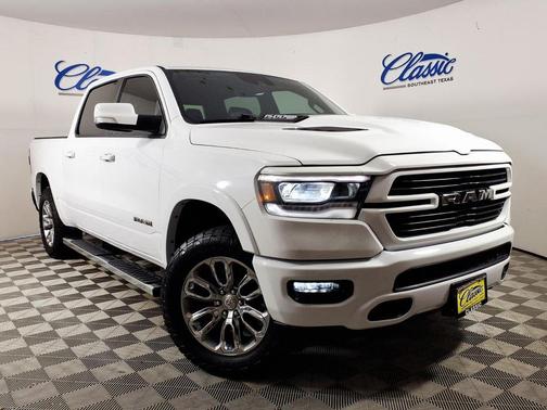 White 2022 RAM 1500 Laramie