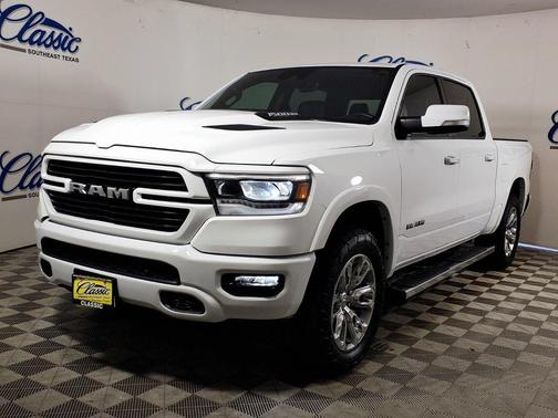 White 2022 RAM 1500 Laramie