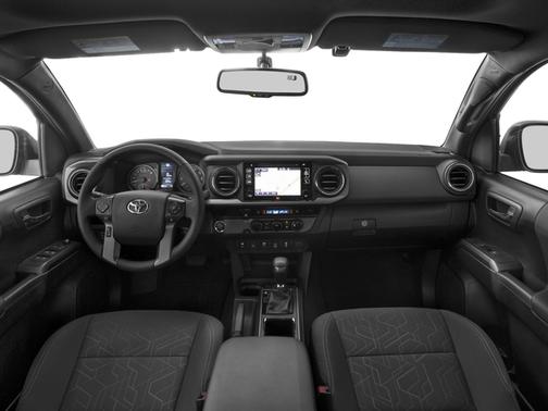 White 2017 Toyota Tacoma TRD Sport