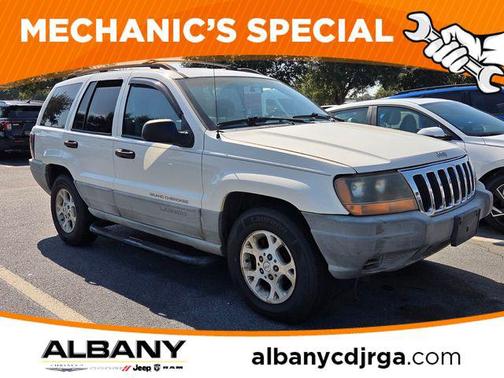 Stone White Clear Coat 1999 Jeep Grand Cherokee Laredo