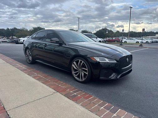 Santorini Black 2024 Jaguar XF R-Dynamic SE P250 AWD Automatic