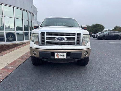 White Platinum Metallic Tri-Coat 2012 Ford F-150 Lariat