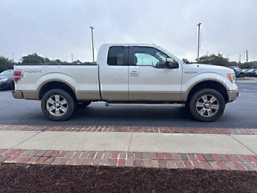 White Platinum Metallic Tri-Coat 2012 Ford F-150 Lariat