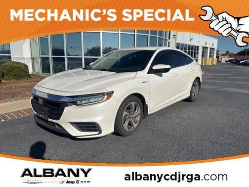 White 2019 Honda Insight EX