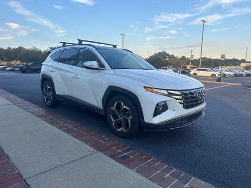 Serenity White Pearl 2023 Hyundai TUCSON Limited