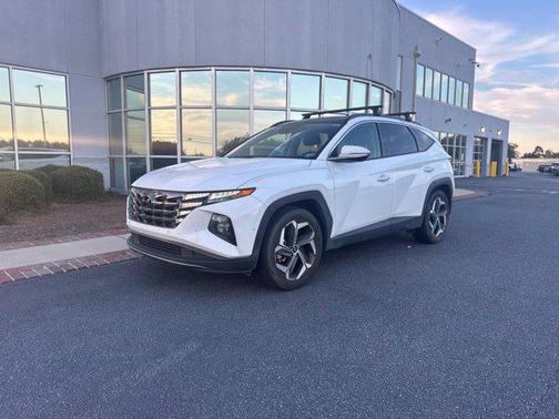 Serenity White Pearl 2023 Hyundai TUCSON Limited