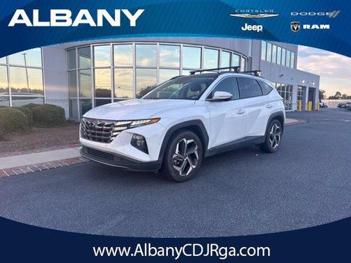 Serenity White Pearl 2023 Hyundai TUCSON Limited