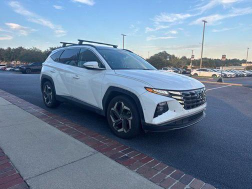 Serenity White Pearl 2023 Hyundai TUCSON Limited