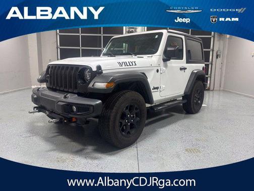 Bright White Clearcoat 2022 Jeep Wrangler Willys
