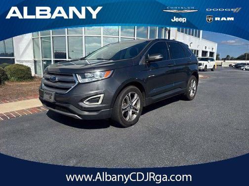 Magnetic Metallic 2018 Ford Edge Titanium