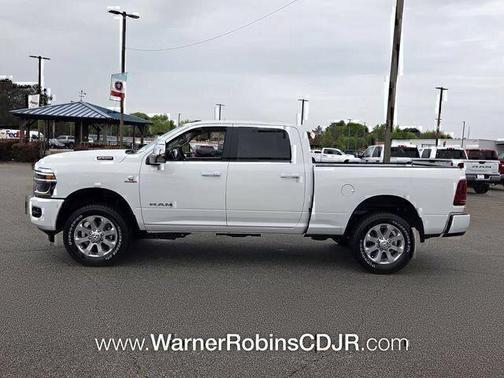 Bright White Clearcoat 2026 RAM 2500 Laramie Crew Cab 4x4 6'4' Box