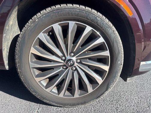 Sierra Burgundy 2024 Hyundai PALISADE Calligraphy