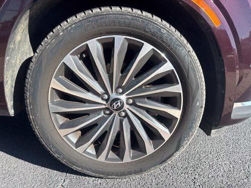 Sierra Burgundy 2024 Hyundai PALISADE Calligraphy