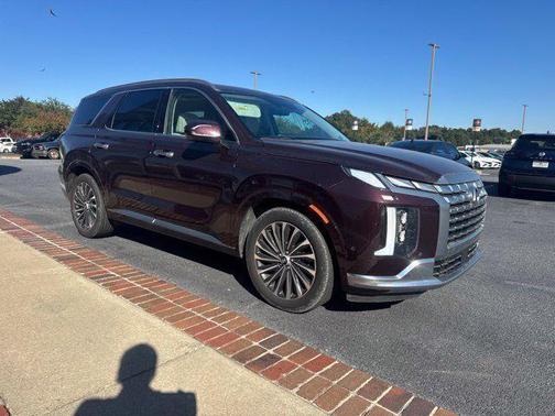 Sierra Burgundy 2024 Hyundai PALISADE Calligraphy