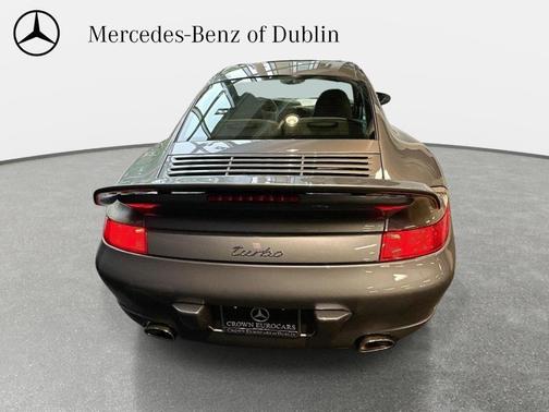 Seal Gray Metallic 2003 Porsche 911 Turbo