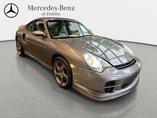 Seal Gray Metallic 2003 Porsche 911 Turbo