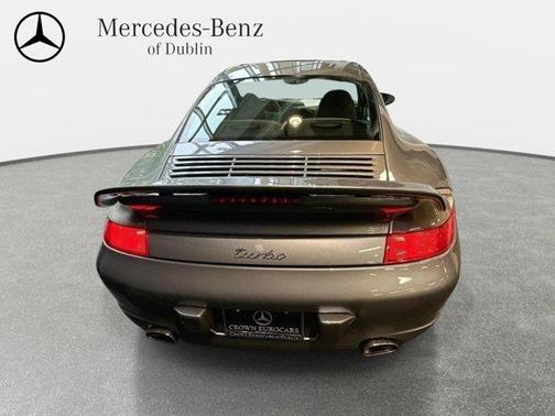 Seal Gray Metallic 2003 Porsche 911 Turbo