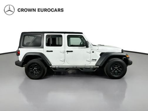 Bright White 2023 Jeep Wrangler Sport
