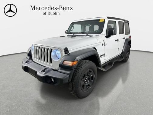 Bright White 2023 Jeep Wrangler Sport