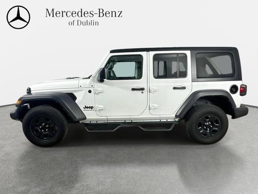 Bright White 2023 Jeep Wrangler Sport