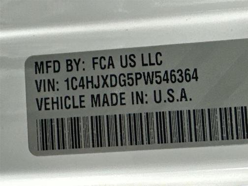 Bright White 2023 Jeep Wrangler Sport