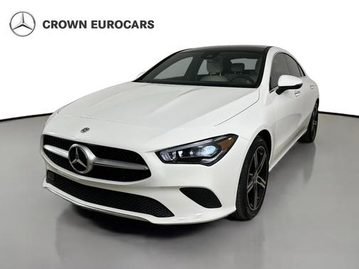 Polar White 2023 Mercedes-Benz CLA 250 Base 4MATIC