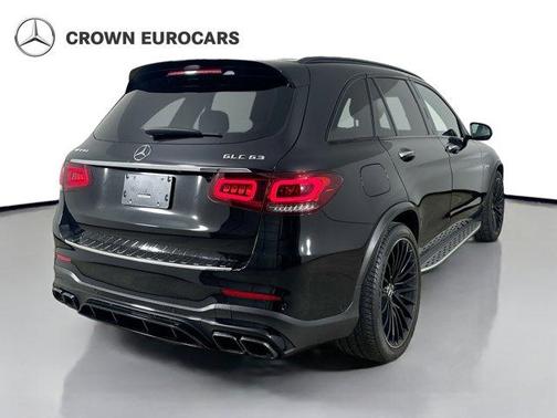 Obsidian Black Metallic 2021 Mercedes-Benz AMG GLC 63 Base 4MATIC