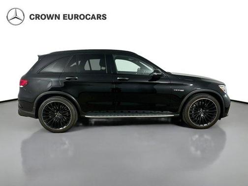 Obsidian Black Metallic 2021 Mercedes-Benz AMG GLC 63 Base 4MATIC