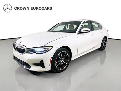Mineral White Metallic 2021 BMW 330 i xDrive