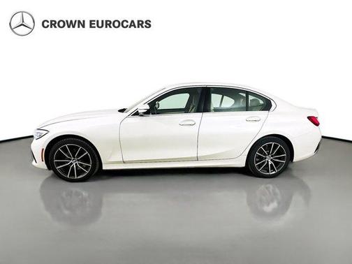 Mineral White Metallic 2021 BMW 330 i xDrive