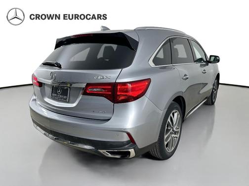 Lunar Silver Metallic 2018 Acura MDX 3.5L w/Advance Package