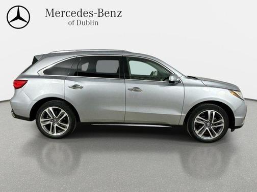 Lunar Silver Metallic 2018 Acura MDX 3.5L w/Advance Package