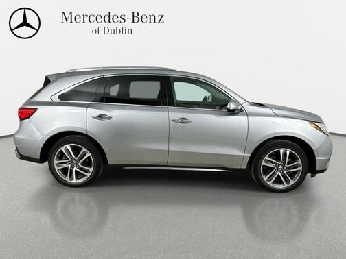 Lunar Silver Metallic 2018 Acura MDX 3.5L w/Advance Package