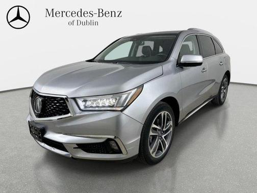 Lunar Silver Metallic 2018 Acura MDX 3.5L w/Advance Package