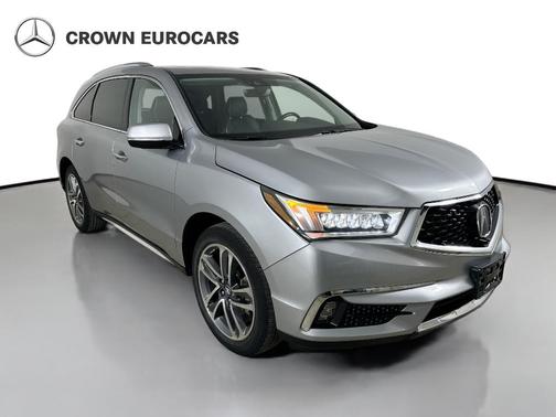 Lunar Silver Metallic 2018 Acura MDX 3.5L w/Advance Package