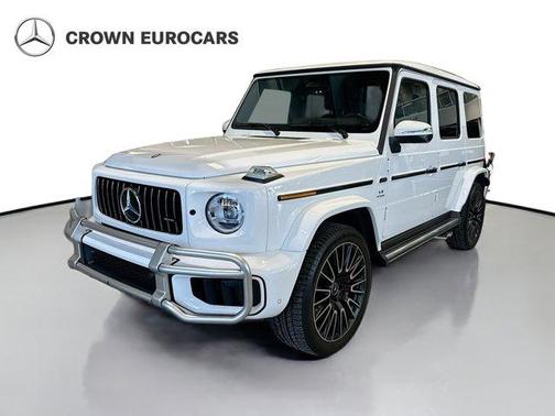 Polar White 2025 Mercedes-Benz AMG G 63 4MATIC