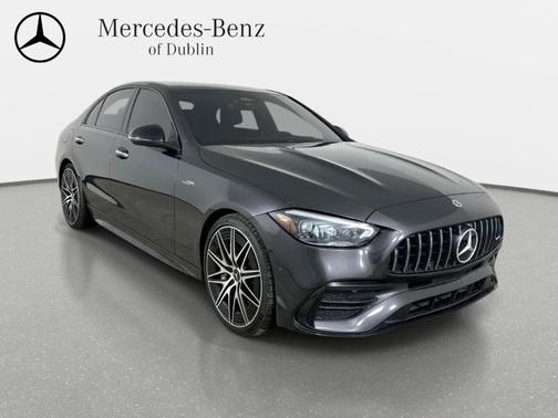 Graphite Gray Metallic 2023 Mercedes-Benz AMG C 43 Base 4MATIC