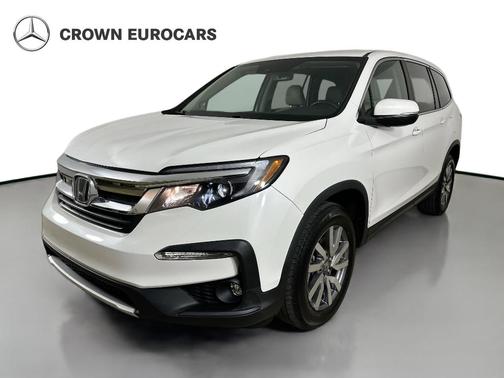 Platinum White Pearl 2020 Honda Pilot EX-L