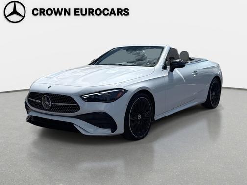 Moonlight White 2026 Mercedes-Benz CLE 450 Base 4MATIC
